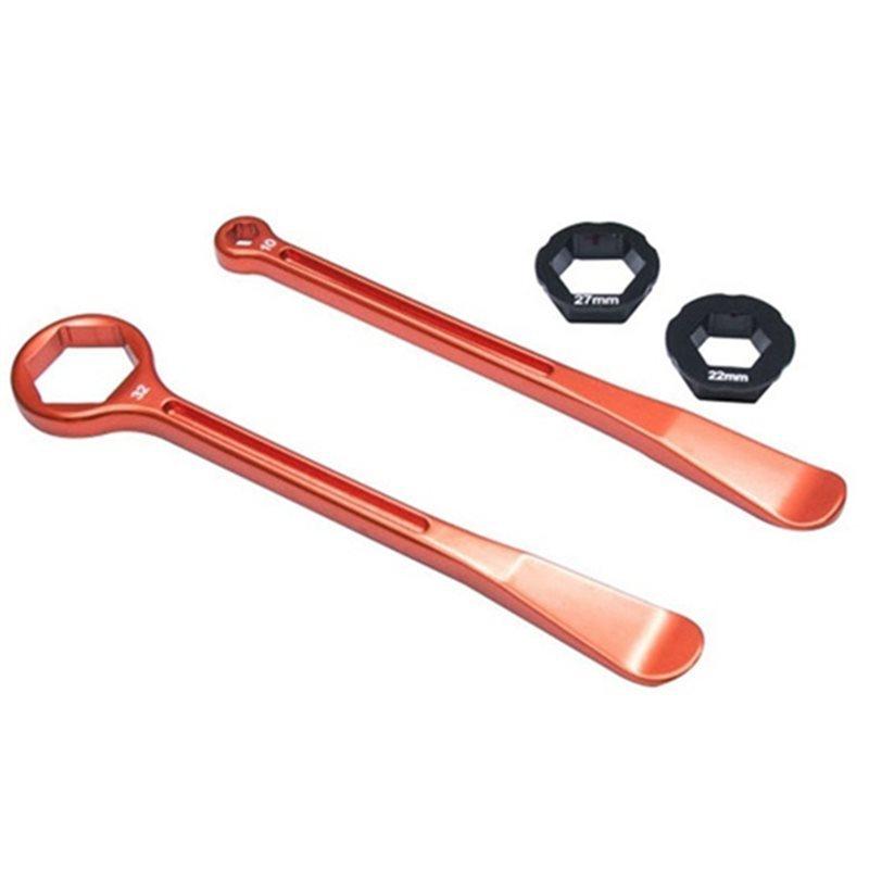 XXR-Tire Change Kit Wrench Set 10Mm/13Mm/22Mm/27Mm/32Mm Tire Lever Tool Spoon Tool Motorcycle Tire Repair Tool