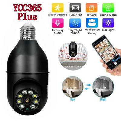 E27 2,4G 5G Wifi HD Kamera Birne IP Kamera Nachtsicht Volle Farbe Automatische Personenverfolgung 4X Digital Zoom Sicherheitsüberwachung
