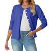 Women's Fashion Casual Comfortable Solid Color Cardigan Jacket
