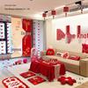 Wedding Decorative Set: Double Happiness Wall Art for Bedroom & Living Room