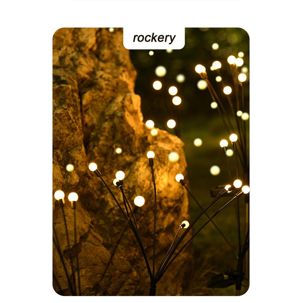 6/8/10 Led Solar Light Outdoor Garden Decoration Landscape Lights Firework Firefly Lawn Lamps Country House Decor Lamp