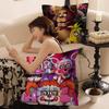 F-FNAF Five-nights-At-Freddys Pillow Covers Cartoon Sofa Decorative Home Double-sided Printing Short Plush Cute Cushion Cover