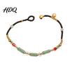 Durable Beaded Jewelry Bohemian Bracelet for Women Handmade Bamboo Joint Stackable Layered Bracelet Ethnic Style Boho Summer Lightweight Vacation