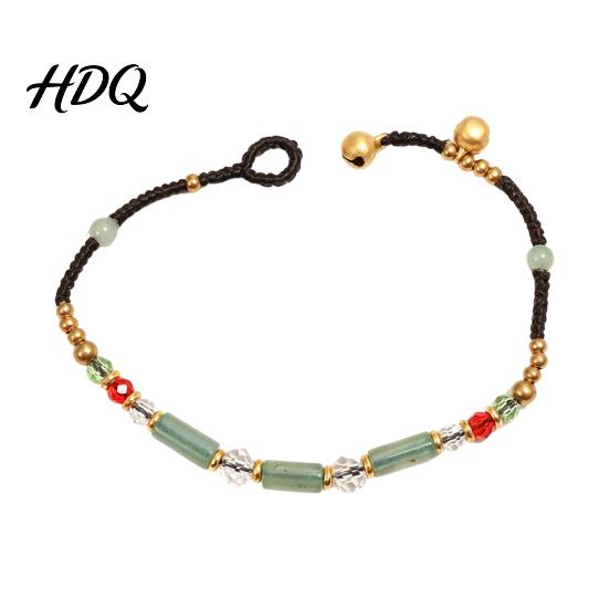 Durable Beaded Jewelry Bohemian Bracelet for Women Handmade Bamboo Joint Stackable Layered Bracelet Ethnic Style Boho Summer Lightweight Vacation