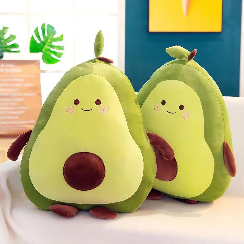 Internet Celebrities Cute Avocado Pillow Rag Doll Fruit Cushion Doll Doll To Sleep with Plush Toy