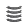 Kato N Gauge Unitrack Compact Curved Track R183-45deg (4 Pieces) 20-172 (Railway Model Supplies)