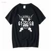 La Coka Nostra Original T Shirt Greyone ILL BILL Vintage Washed Breathable Stylish Streetwear Designer Clothes Soft Stretched