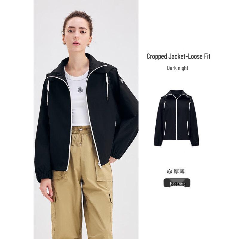 

Женская повседневная куртка с капюшоном Navigare Весна 2025 M