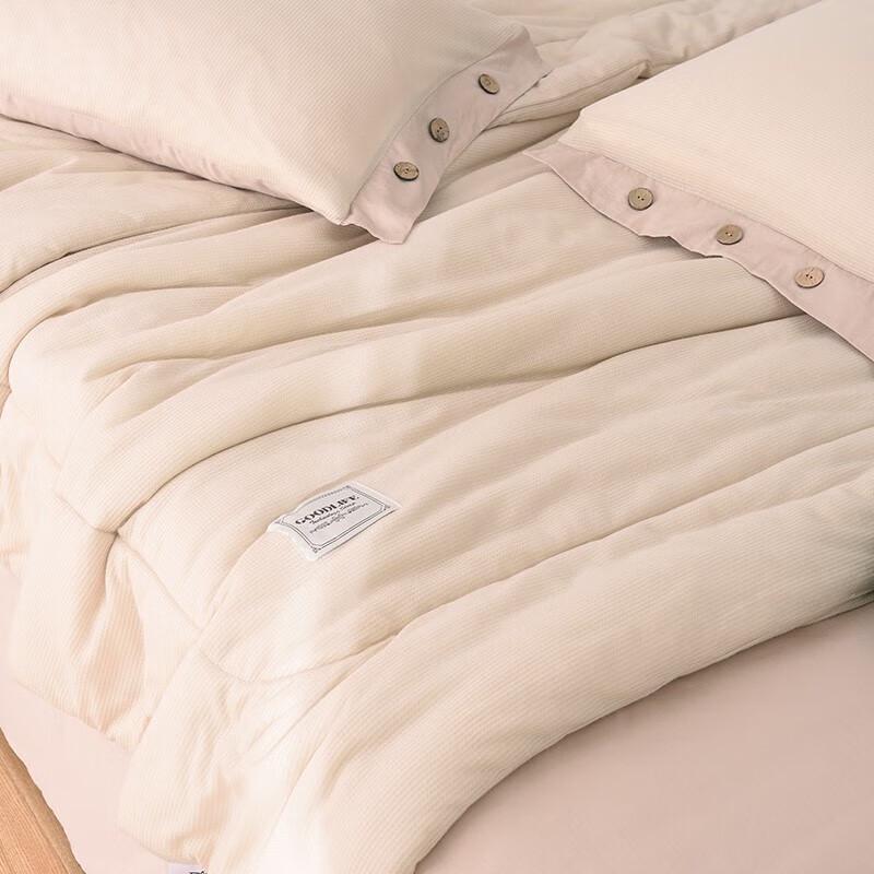 Jinsili Waffle Weave Cotton Spring Quilt