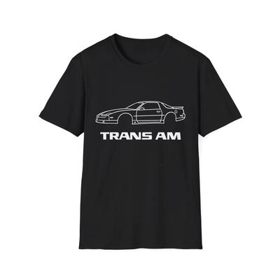 Trans Am Shirt – 3e Generatie Firebird F-Body T-shirt | 80s Muscle Car Kunst Tee