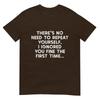 No Need Repeat Yourself I Ignored You Funny Saying Unisex Unisex TShirt