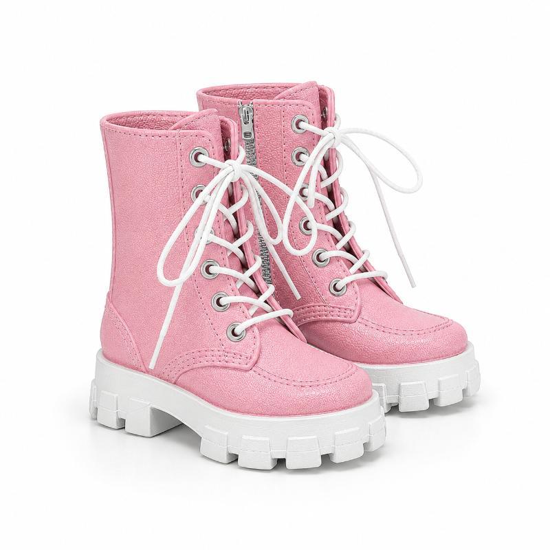 1/8 Scale Doll Shoes 1 Pair Fashion Cool OB22 Plastic High Ankle Boots for Kids Doll Play Collectible Gifts