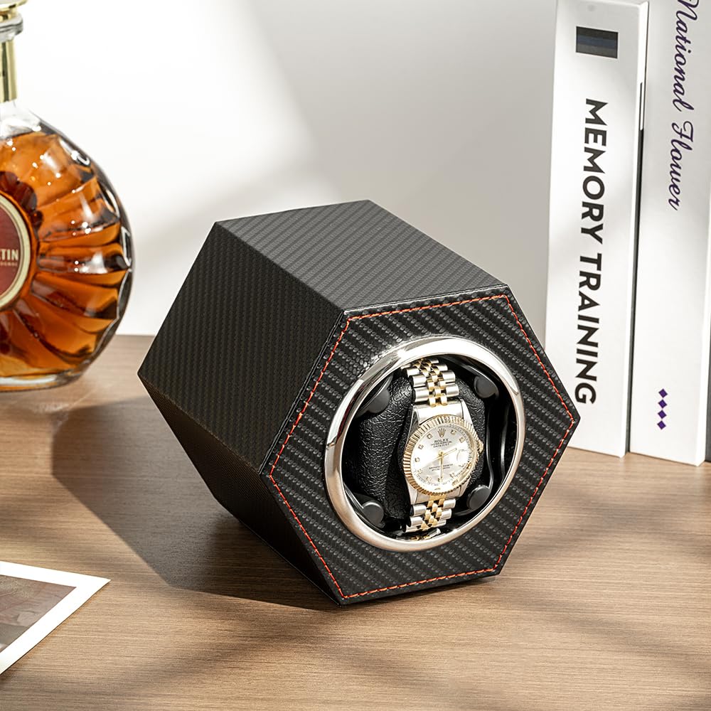 Winding Watch Automatic Watch Winding Made in Mabuchi Automatic Watch Watch Storage High Quality PU Two Rotation Modes Machine, Winder, Machine,