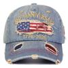 United States 250th Anniversary Baseball Cap,Floral and Flag Print, Adjustable Sunshade, Patriotic Parade Gift for History Buffs