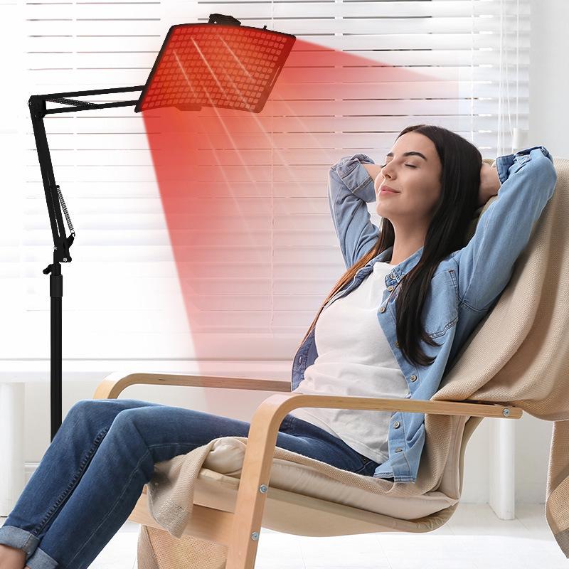 

LED Infrared Light Therapy Lamp for Full-Body Skin Care and Whitening US Standard