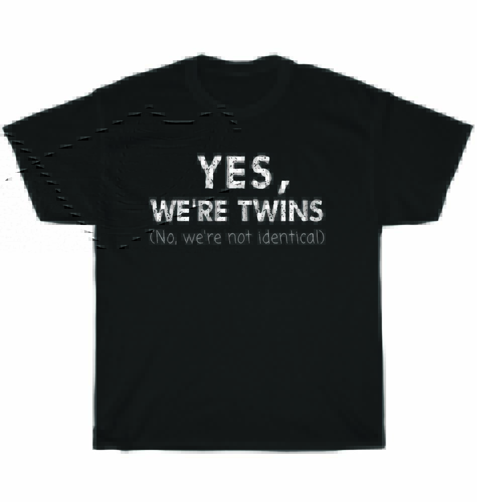 

Да, мы близнецы Нет, мы не идентичные Совпадающая футболка для брата и сестры 2XL
