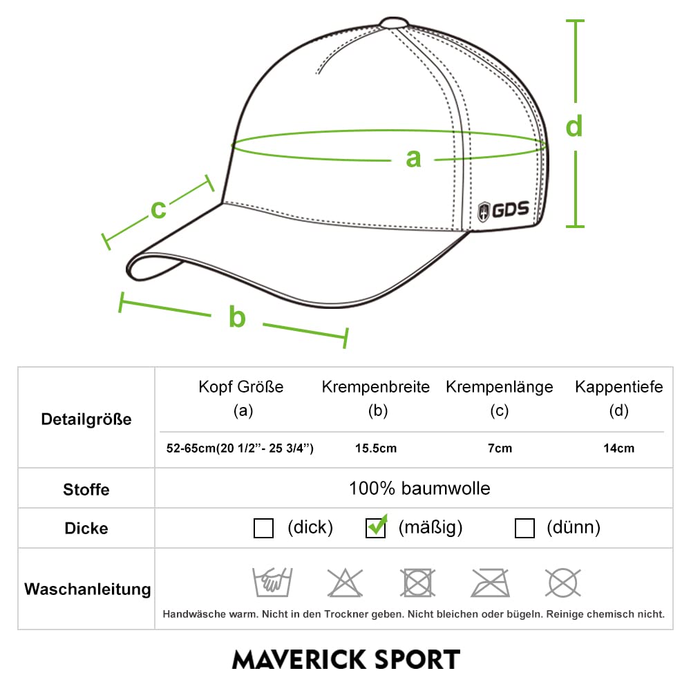 Baseball Style Head Guard Safety Cap with ABS Hard Highly and [GREEN DEVIL] Shell, Breathable, Lightweight, Impact-Absorbing