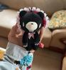 Gloomy Bear Kawaii Rabbit Pink Bear Cute  Anime Figure Model Ornament Toys Gift Decoration Cute Gifts