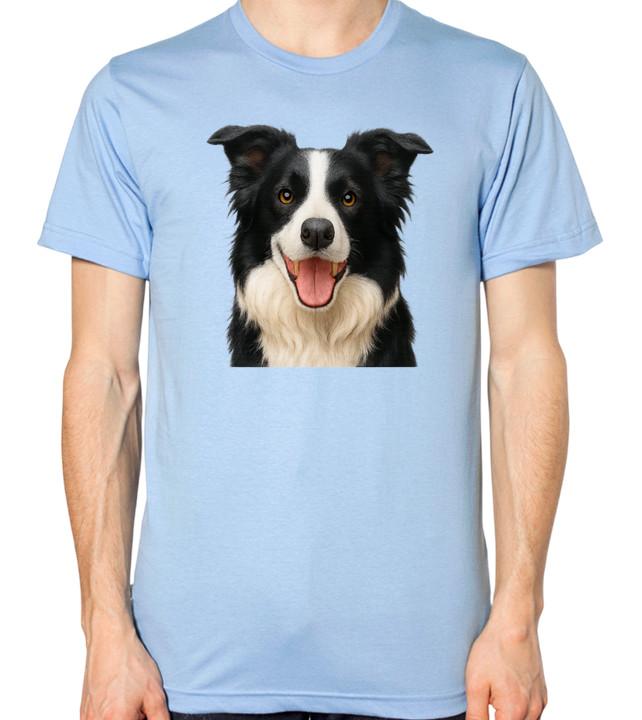 Border Collie Hund T-Shirt Herren Damen Unisex Top