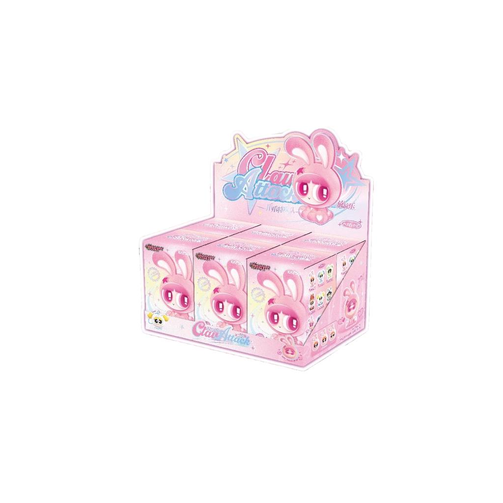 The Powerpuff Girls Face Changing Doll  Cartoon Doll Keychain  Anime Ornament Toy Birthday Gift