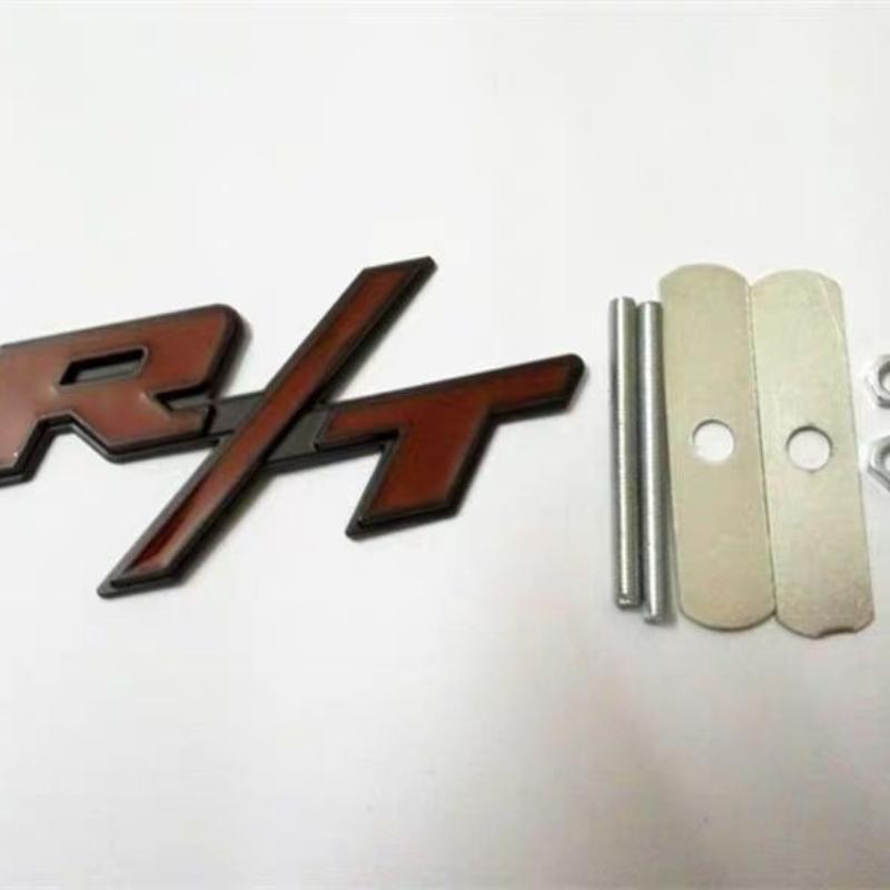 Personalized Creative 3D R/T Emblem Modification R/T Grille Sticker R/T Metal Decorative Sticker