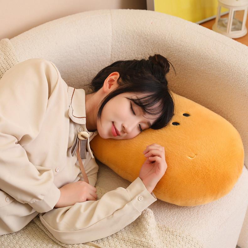 Plush Potato Toy Keychain Stuffed Vegetable Doll Decoration Kids Pendant Gift