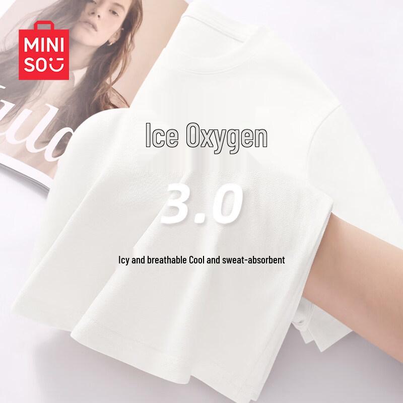 MINISO Women s Quick-Dry Anti-UV Sport T-Shirt L
