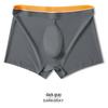 Ultra-dünne Herren Ice Silk Nahtlose Boxer-Slips - Einteilig, Große Größen, Einfarbig