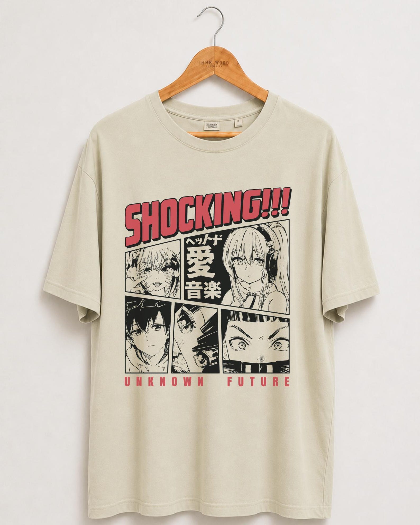 Unisex Manga Panel Graphic T-shirt, Anime t-shirt, Streetwear graphic tee, Vintage T-Shirt M