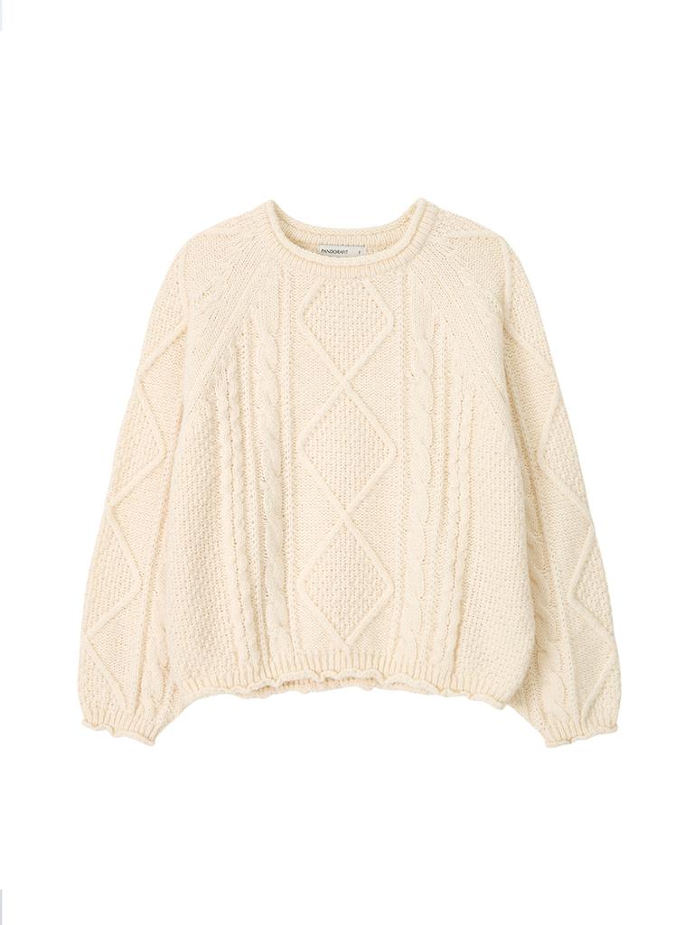 PANDORAFIT Lumière Cable Knit (Ivory)