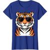 Tiger Costume for Men Women Boys Zoo Tiger Print Tiger Lover T-Shirt
