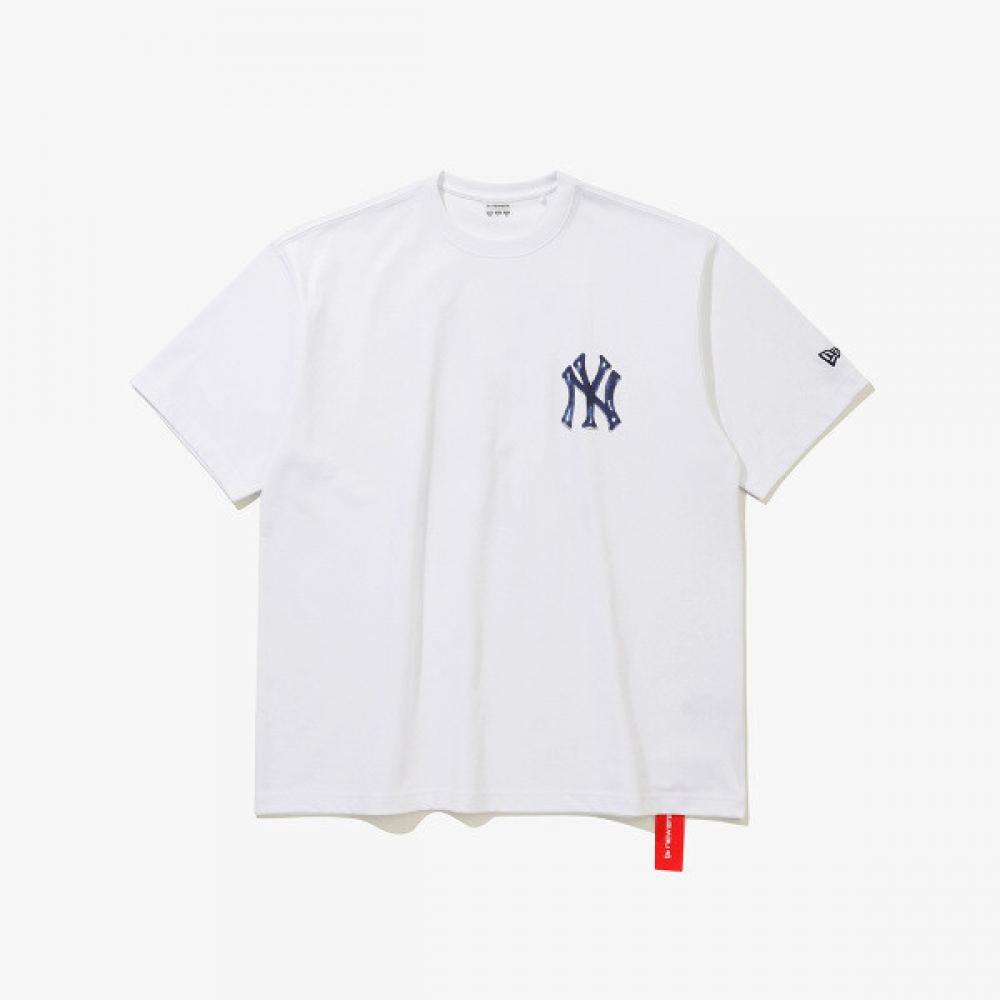 New Era МЛБ Нью-Йорк Янкиз Рисунок Футболка 15147542 white/XXL