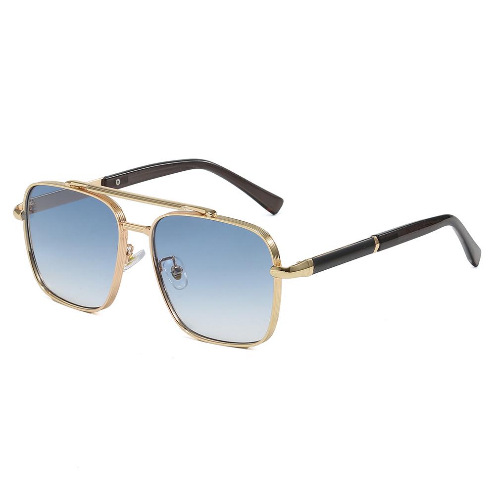 New Men's Fashion Square Frame Driving Sunglasses