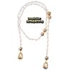 Fashionable Style Chain Necklace Luxury Design Pearl Bead Necklace  European Style