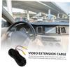 VORCOOL 1Pc Video Extension Line Auto Audio Extension Cord Extension Cord for Car Video