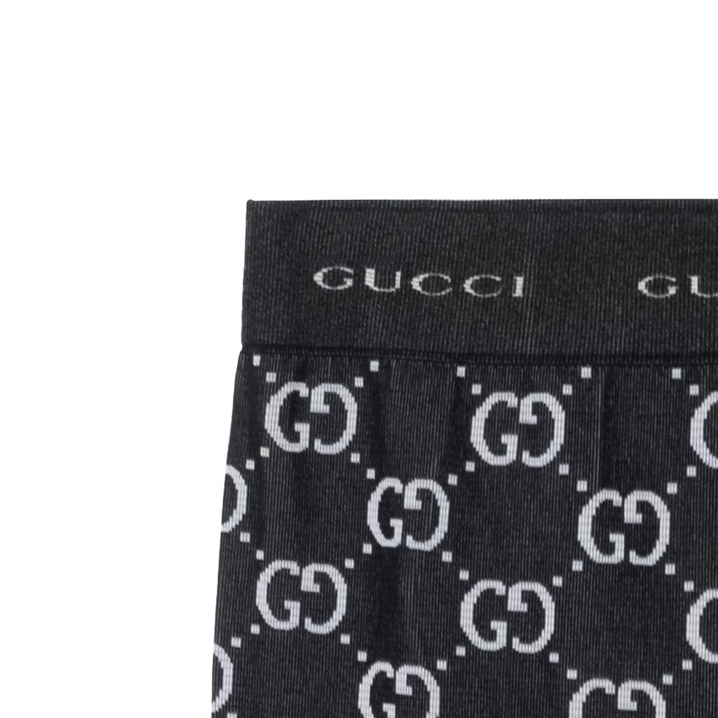 Gucci Gg Jersey Jacquard Leggings Black/Orange 689203-XJEFV-1117