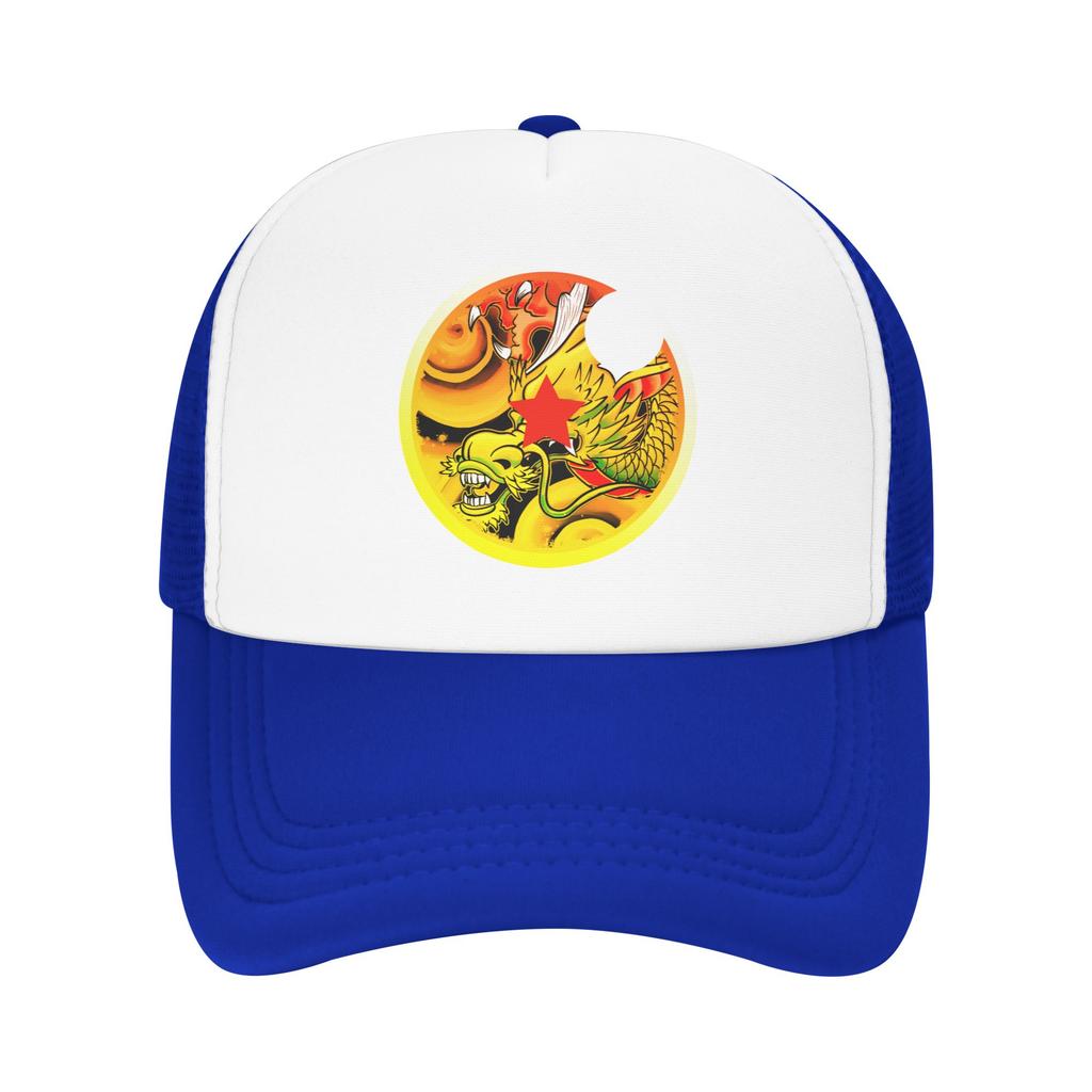 Dragon Ball Z Mesh Baseball Caps Adult Outdoor Trucker Hat Dad Hat Adjustable Snapback Caps Racing Cap Washable Trucker Hat