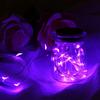 LED Copper Wire Beautiful Waterproof DIY String Lights Home Courtyard Party DecorationPurple
