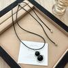 Women Light Luxury Fashion Vintage Long Gourd Pendant Sweater Necklace