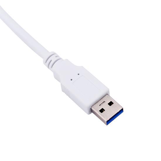 USB 3.0 To HDMI Converter Cable Display Graphic Adapter for PC HD 1080P (White)