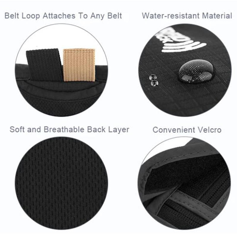 Multifunctional Passport Holder Neck Pouch for Women Men Lightweight Travel ID Card Holder Document Pouch Slim Crossbody Purse