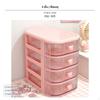 Multi-functional Four Layer Storage Box Cute Bear Handle Office Organizer Drawer