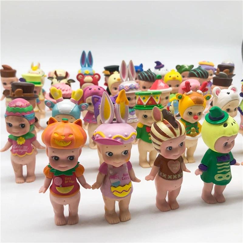 Non-Toxic 8Pcs Jupiter Love Happy Nake Body Baby Cupido Kewpie Doll Pvc Figure Limite Toy Gift For Kid Children Child
