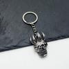 Hip Hop Punk Hannya Oni Keychain Pendant - Men's Bold Retro Car Ornament