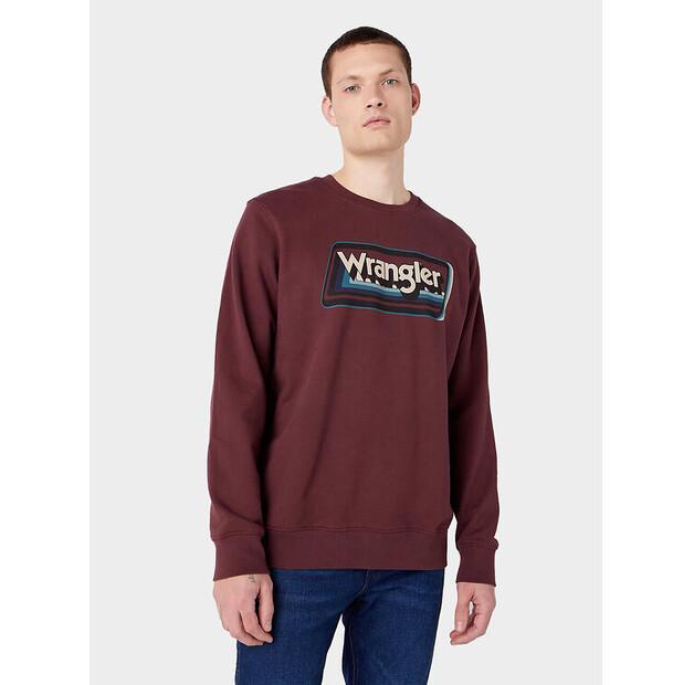 Толстовка Wrangler GRAPHIC CREW EU L