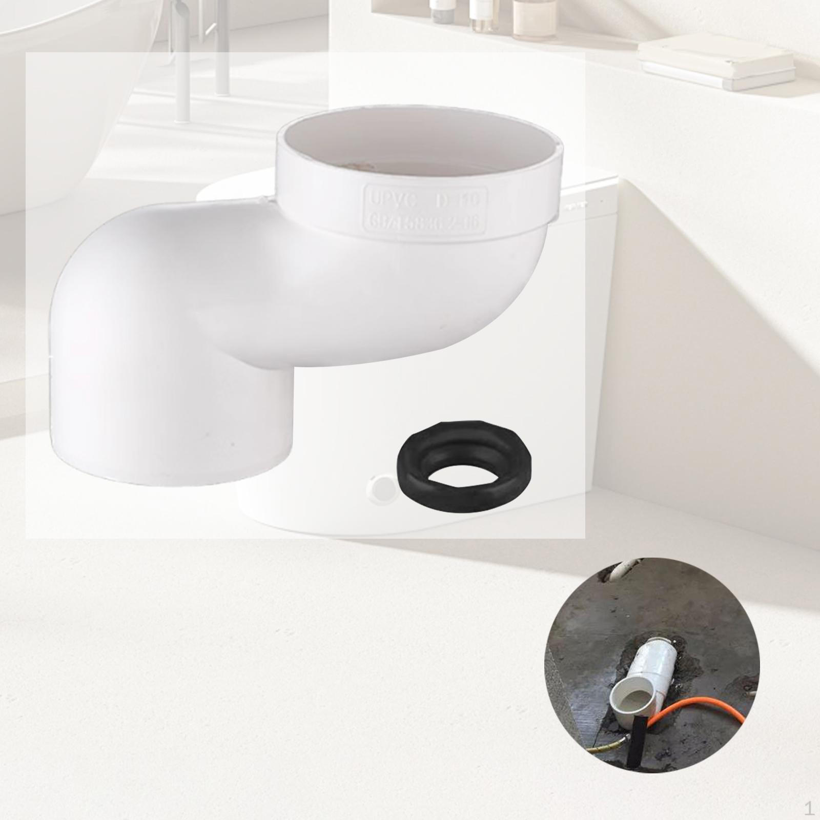 

Адаптер для сантехнического прибора для соединения фланца унитаза и сливной трубы 10cm Shift