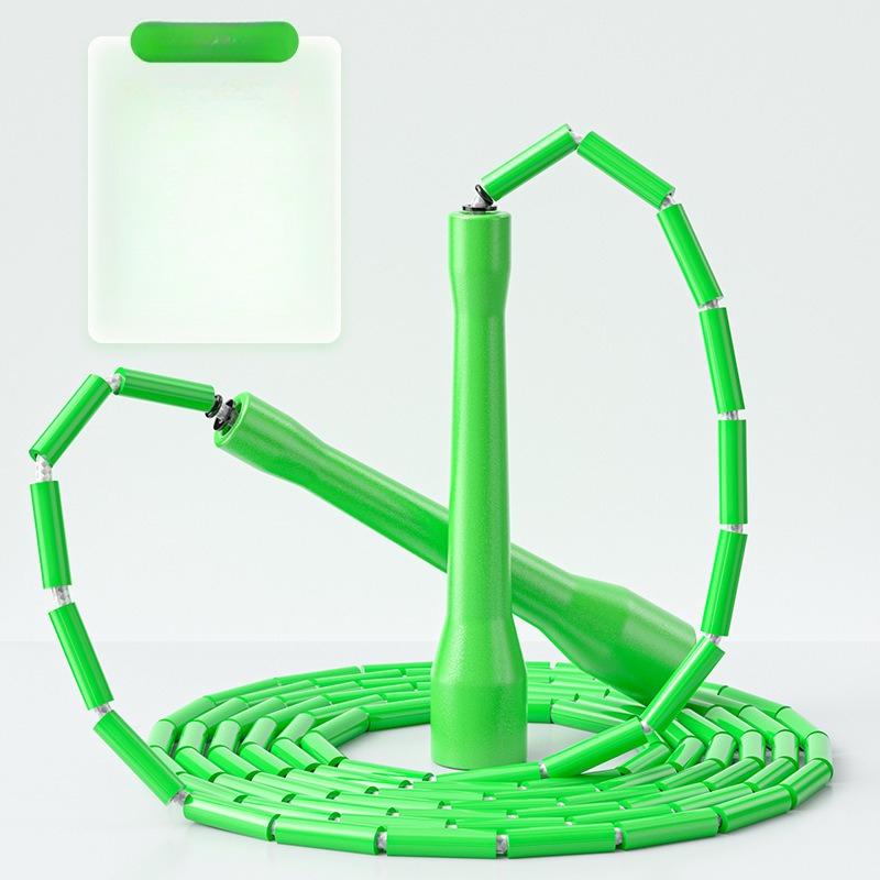 Smooth Surface Hard Bead Jump Rope for Sports Training and Freestyle Competition