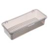 Drainer Tidy Cosmetic Make-up Brush Holder Spoon Fork Tray Cutlery Storage Box Tableware Organizer