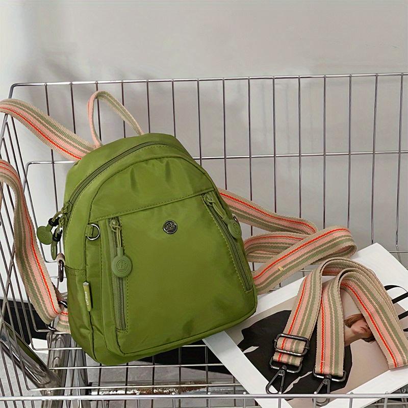 Mini Fashion Backpack for Women Multi-purpose Women s Crossbody Bag Personalized Messenger Bag Oxford Cloth Lightweight Backpack 24X20X8cm