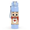 1PC Scarf Cat Coffee Mug 750ml Color Plastic Sports Water Bottle Leakproof Flip Straw Lid Suitable for Sports Office Home Use
